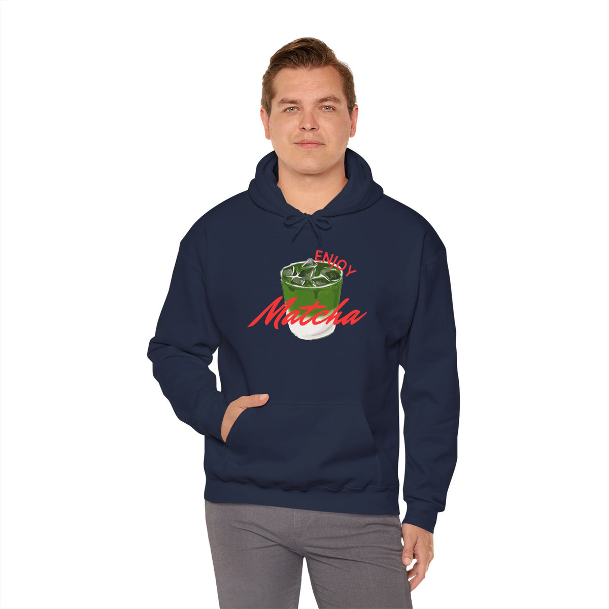 Enjoy Matcha Hoodie – Pullover Hoodie