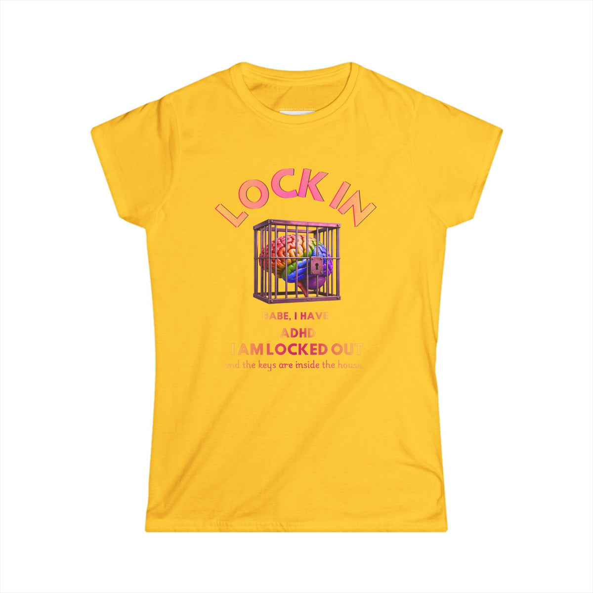 Lock In - Women Soft Tee