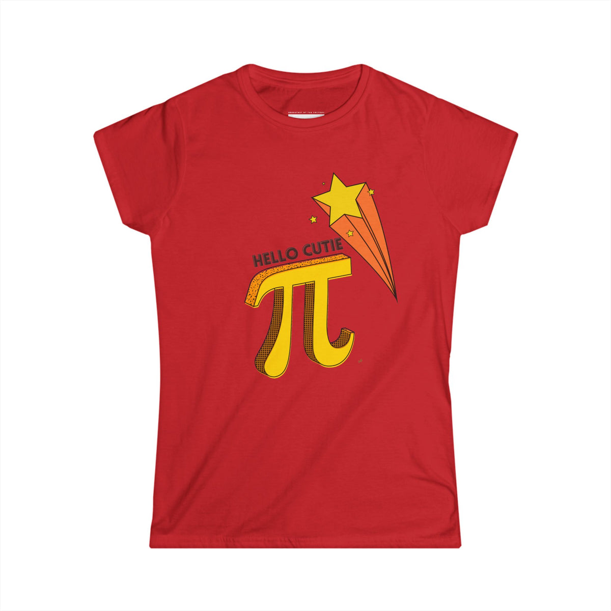 Hello Cutie Pi- Women Soft Tee