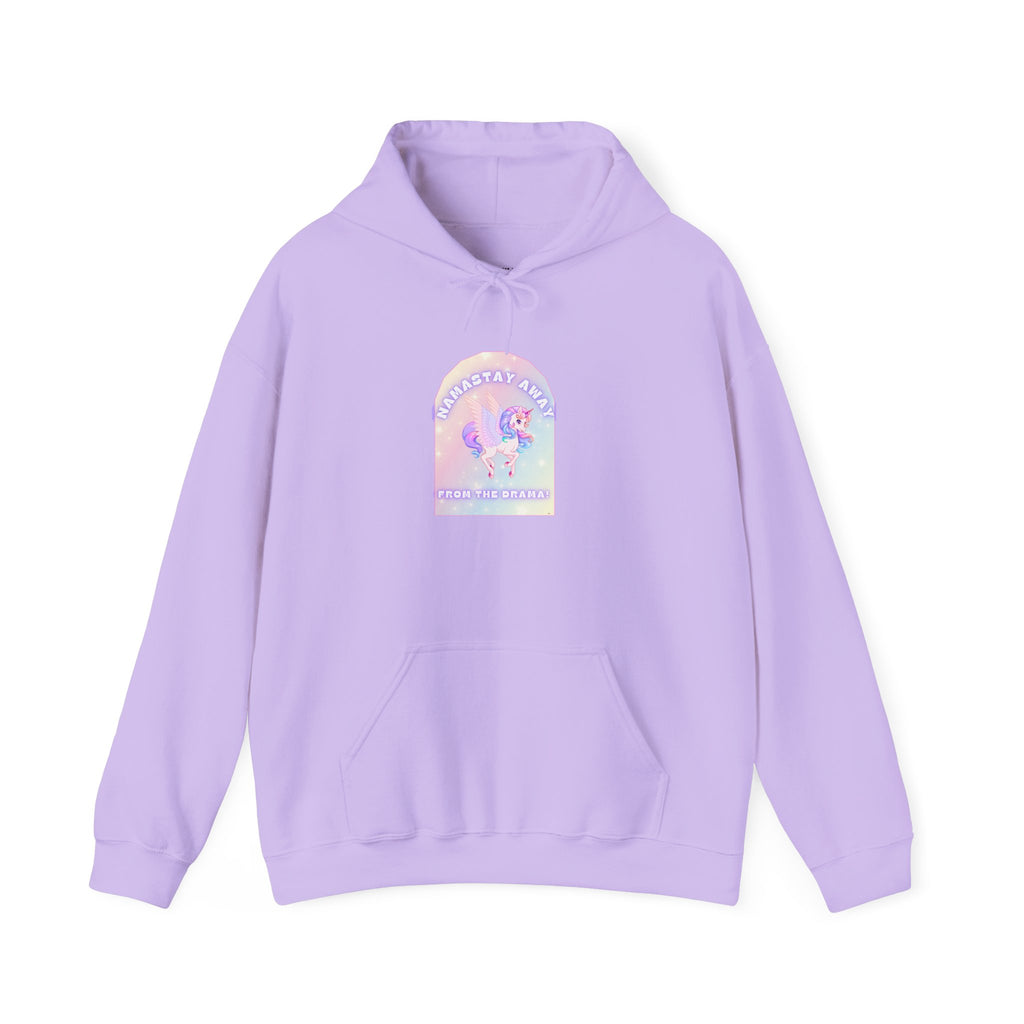 Namastay Away from the Drama - Pastel Unicorn Women Hoodie