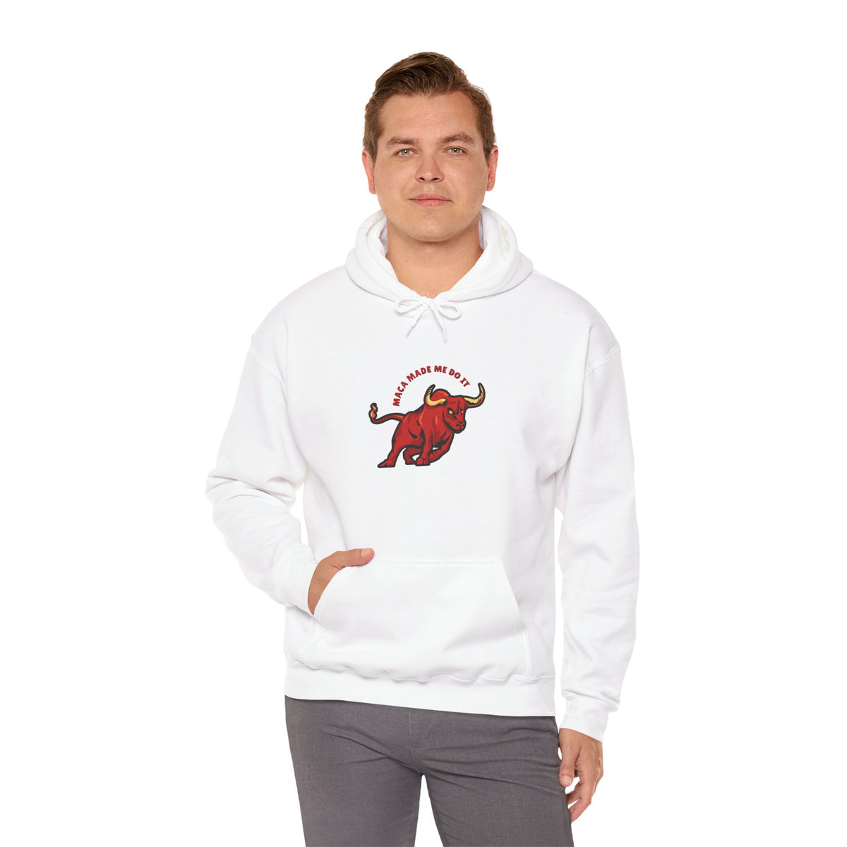 Maca made me do it - Unisex Hoodie