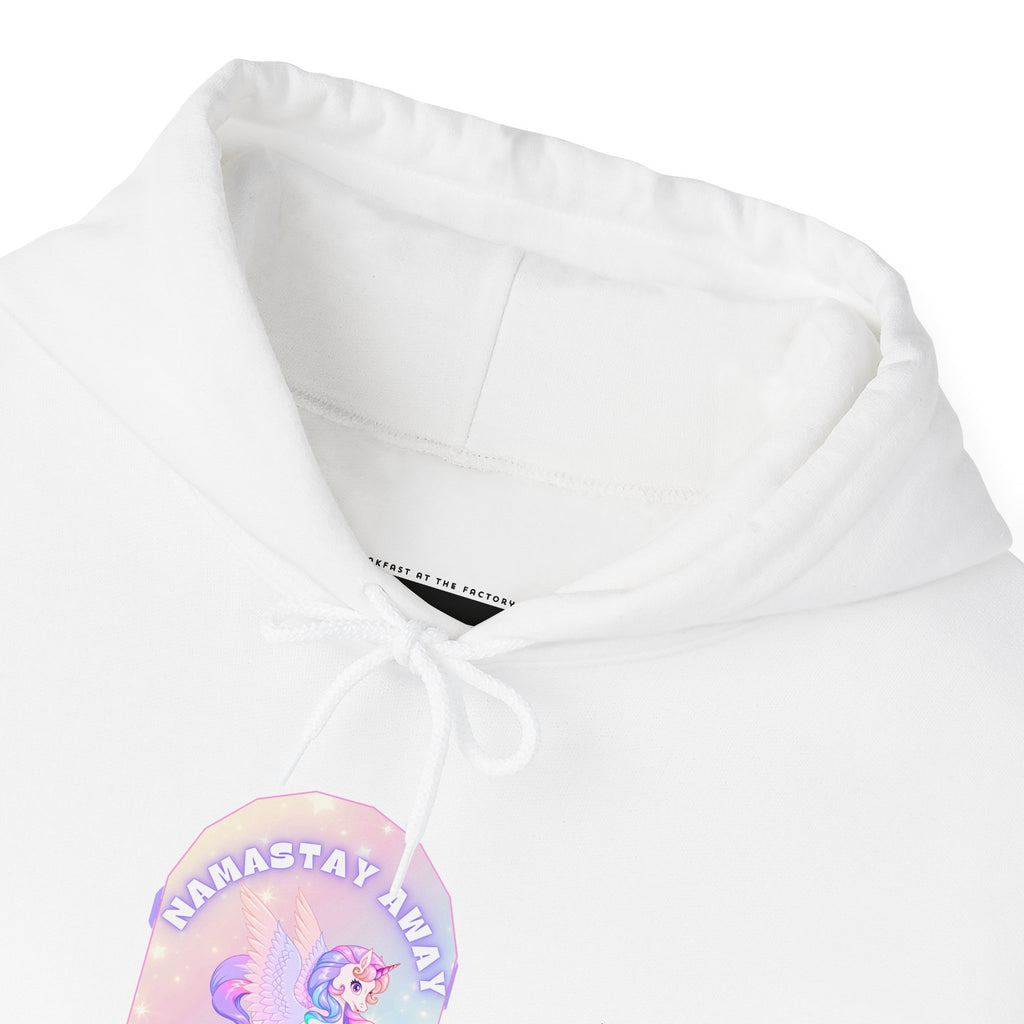 Namastay Away from the Drama - Pastel Unicorn Women Hoodie