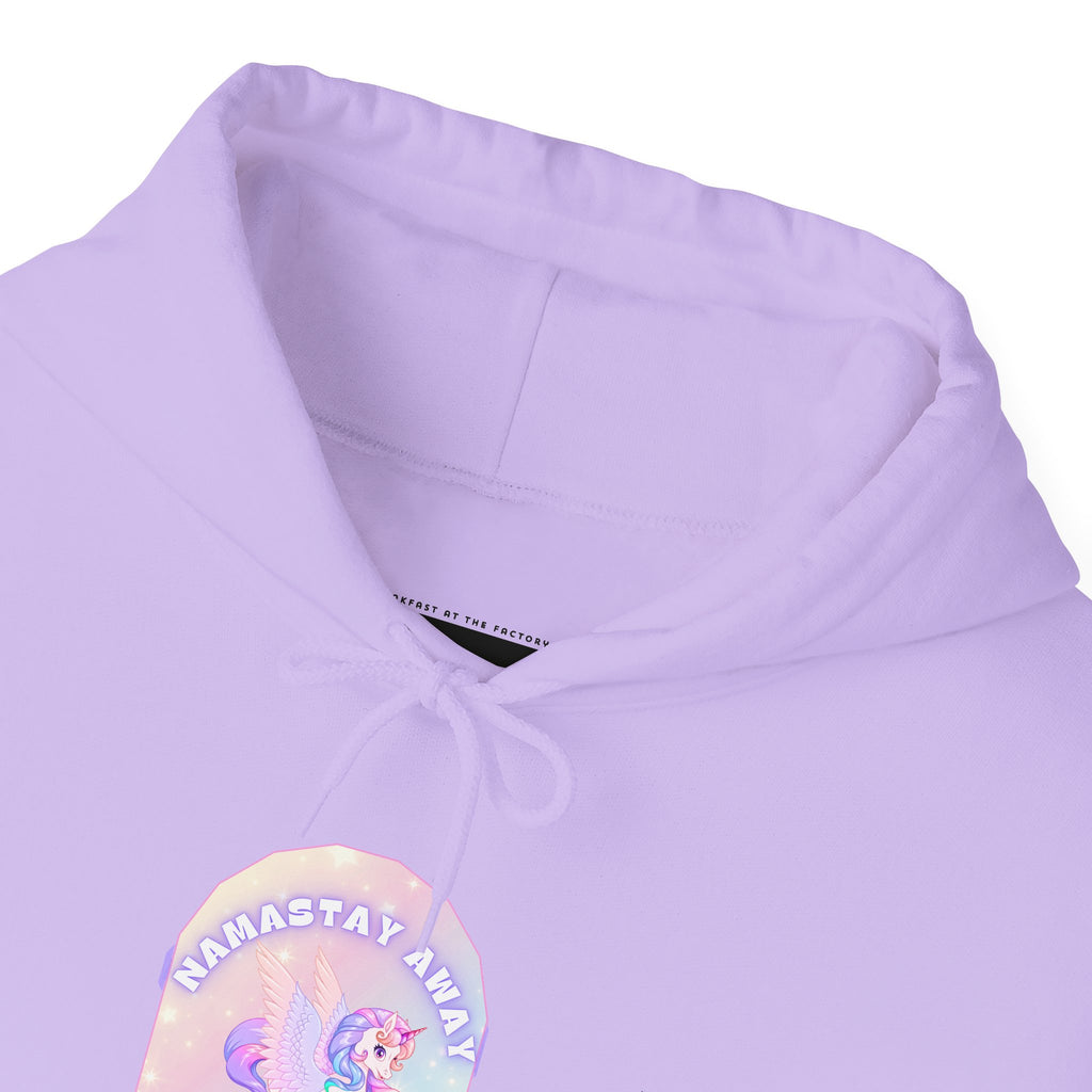 Namastay Away from the Drama - Pastel Unicorn Women Hoodie