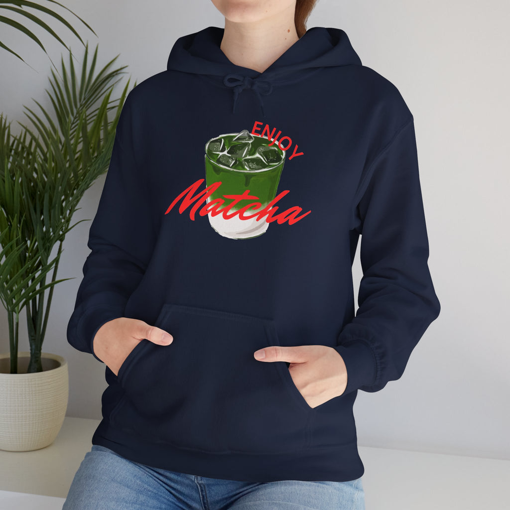 Enjoy Matcha Hoodie – Pullover Hoodie
