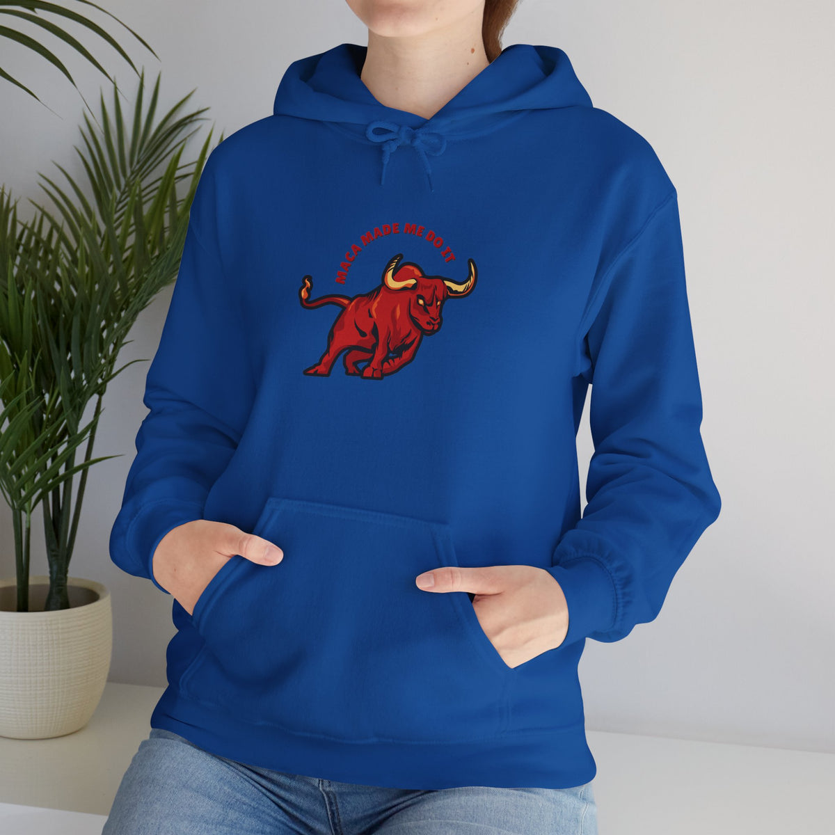 Maca made me do it - Unisex Hoodie