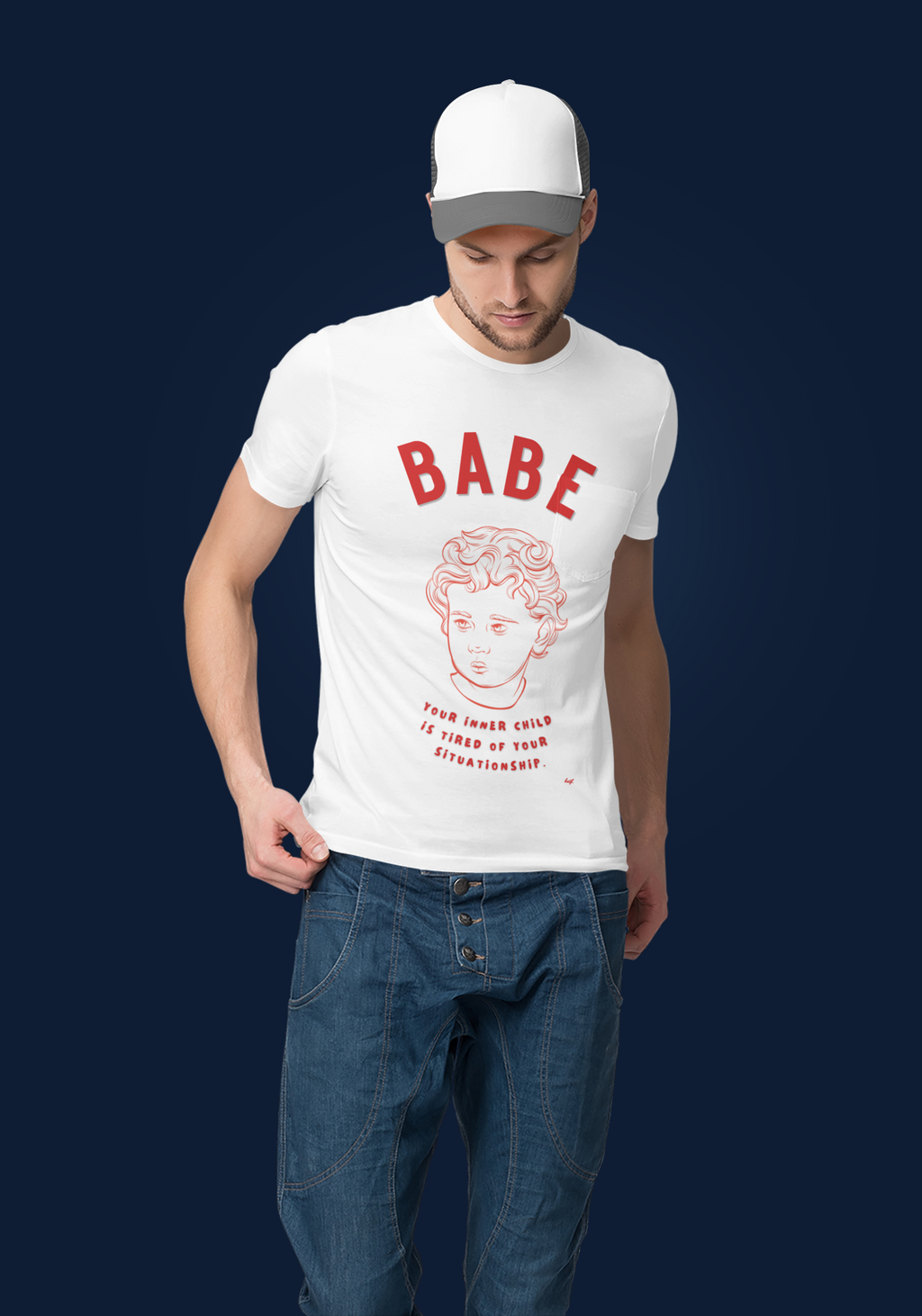 Red Inner-Child T-Shirt
