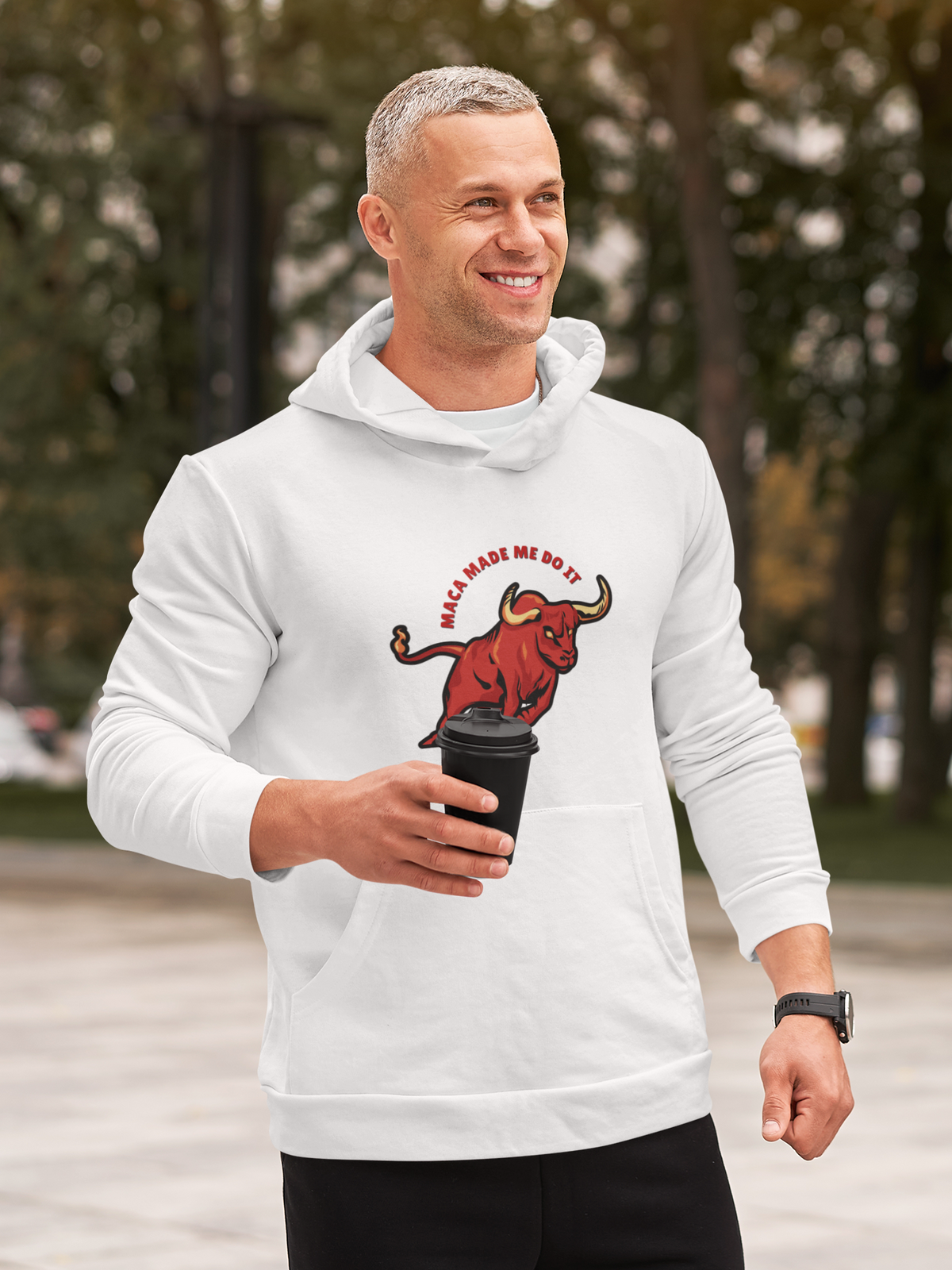Maca made me do it - Unisex Hoodie