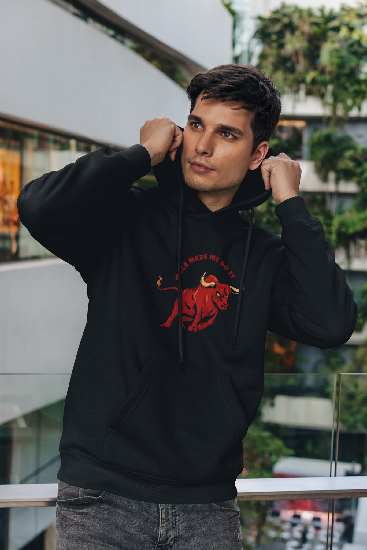 Maca made me do it - Unisex Hoodie