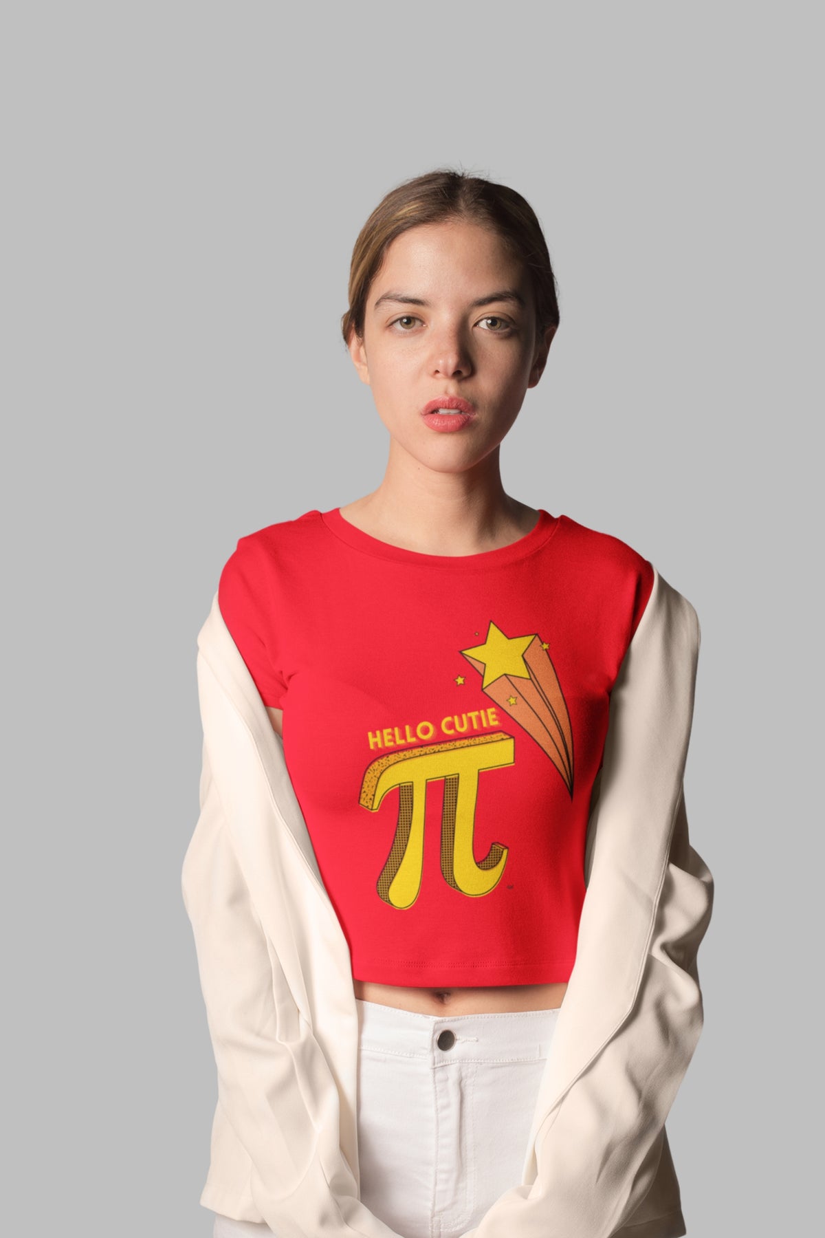 Hello Cutie Pi- Women Soft Tee