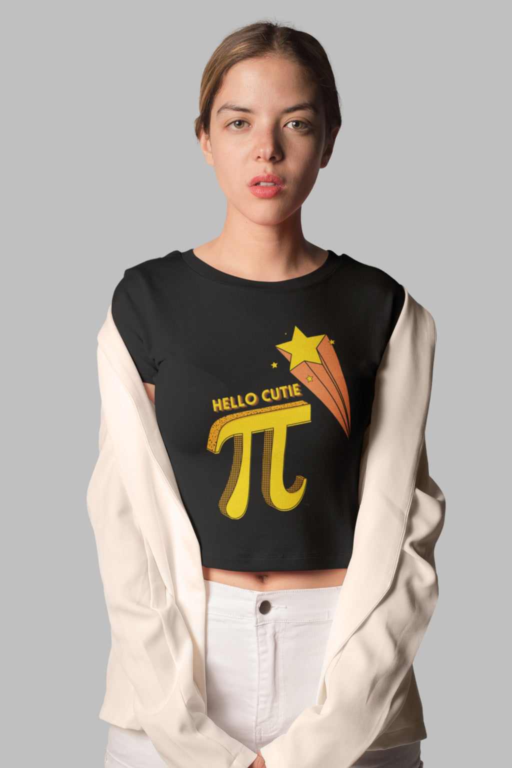 Hello Cutie Pi- Women Soft Tee