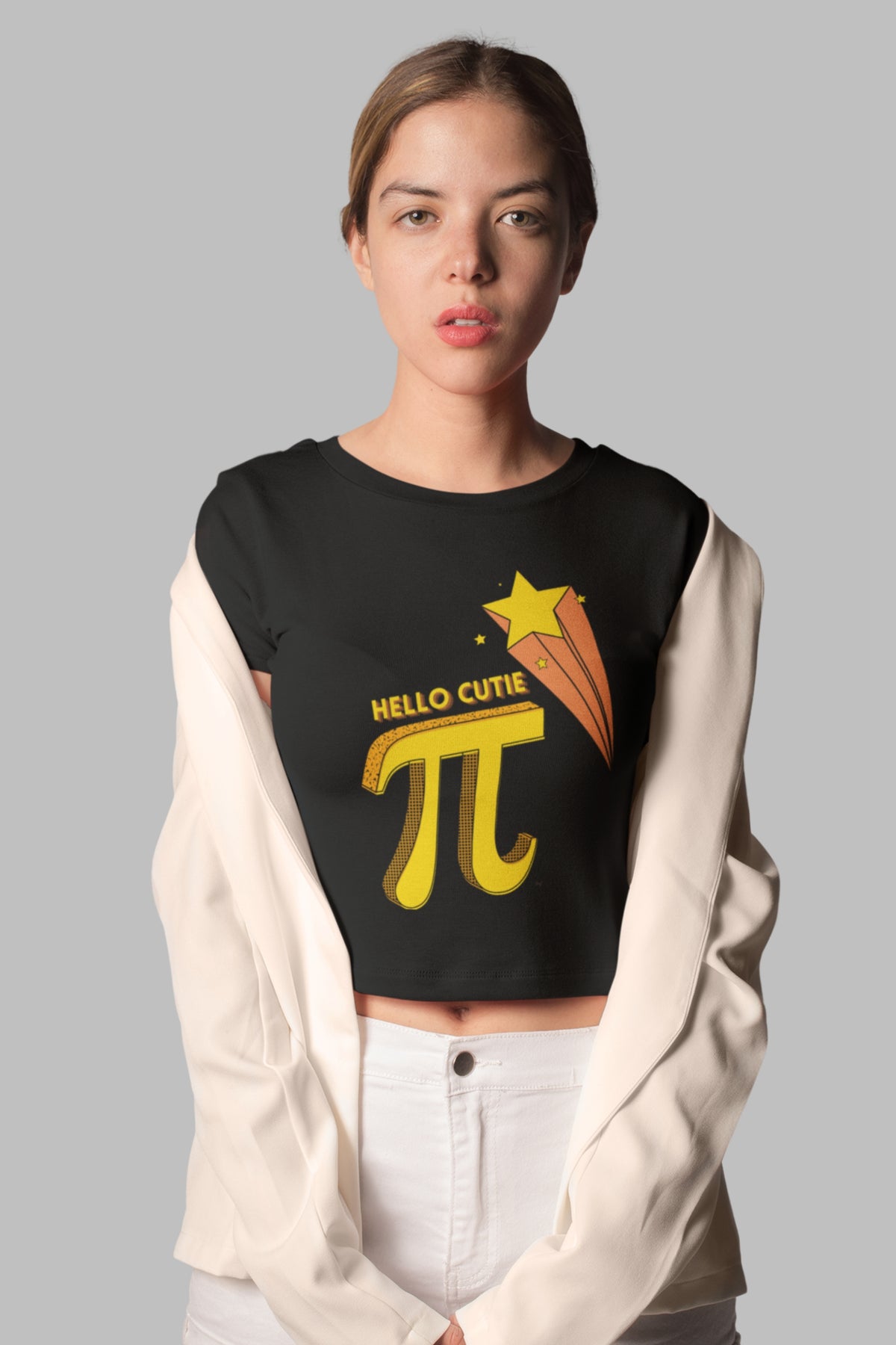 Hello Cutie Pi- Women Soft Tee