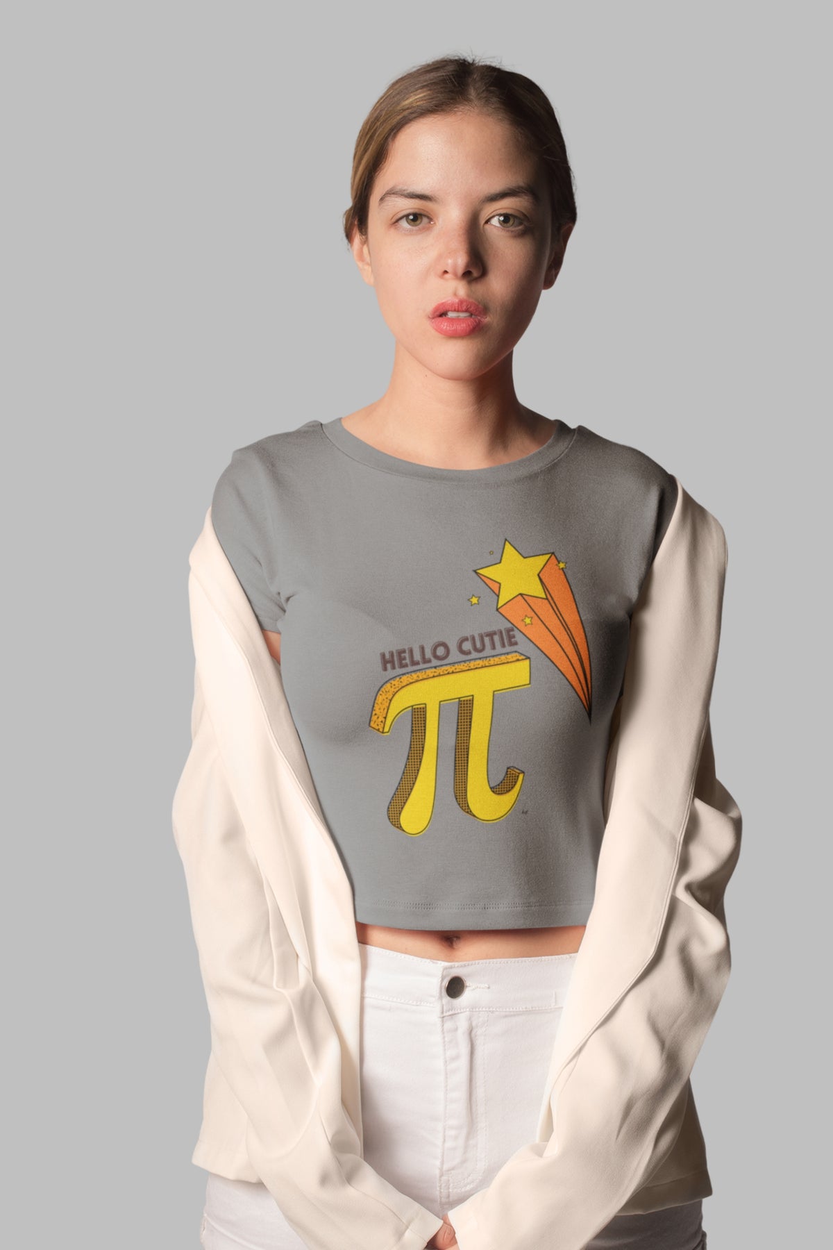 Hello Cutie Pi- Women Soft Tee