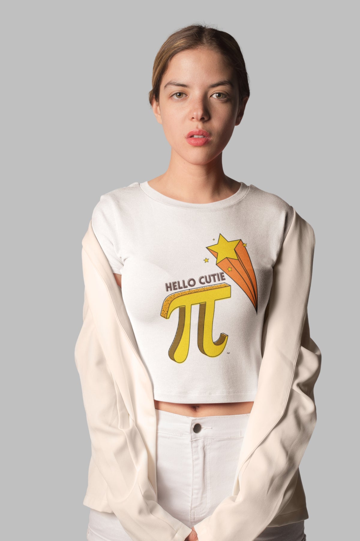 Hello Cutie Pi- Women Soft Tee