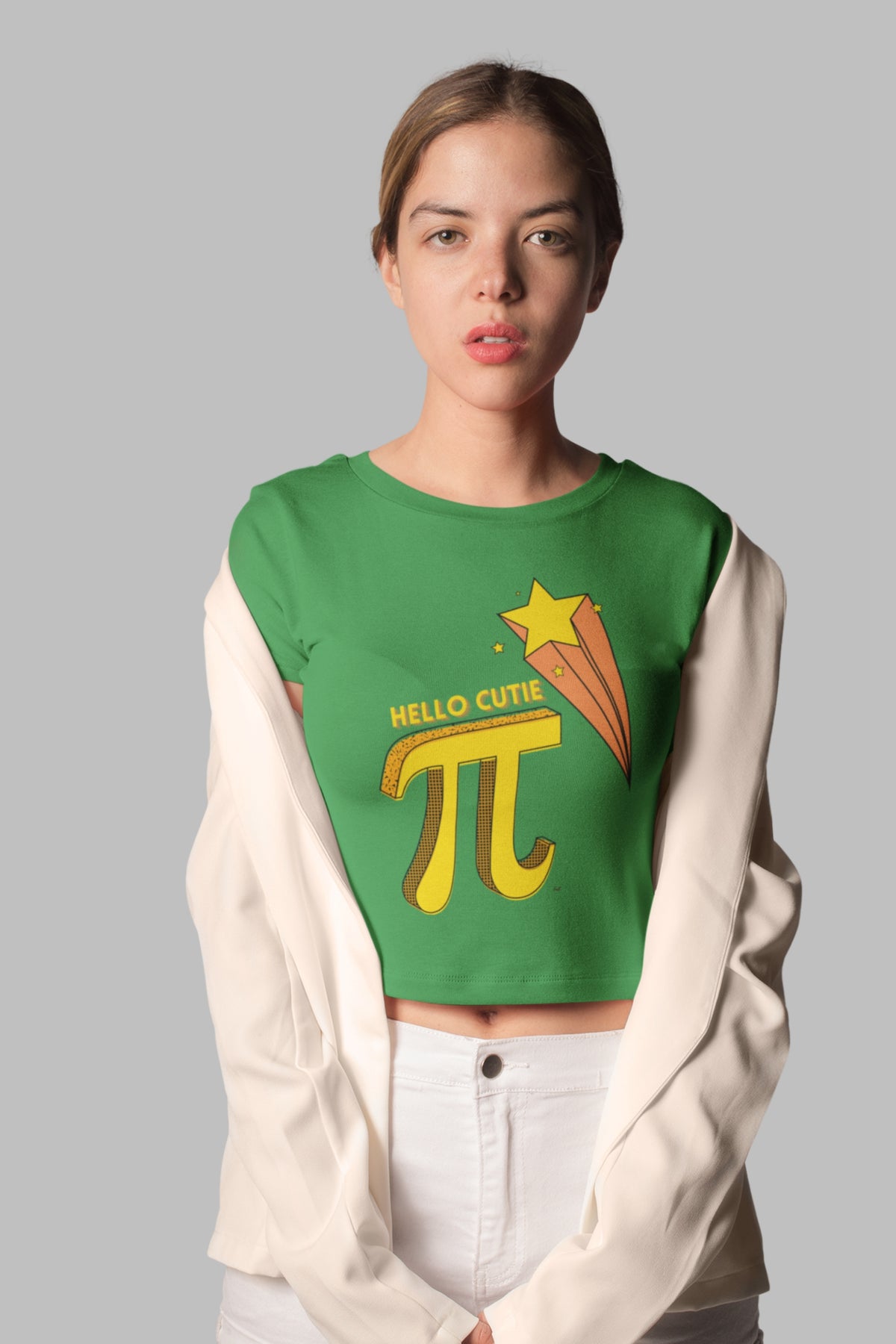 Hello Cutie Pi- Women Soft Tee