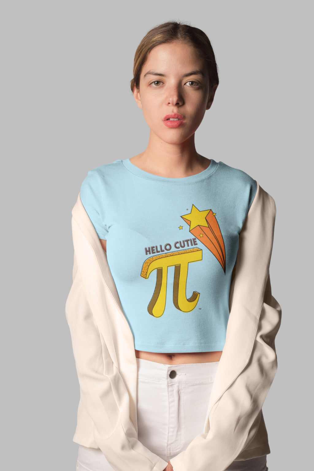 Hello Cutie Pi- Women Soft Tee