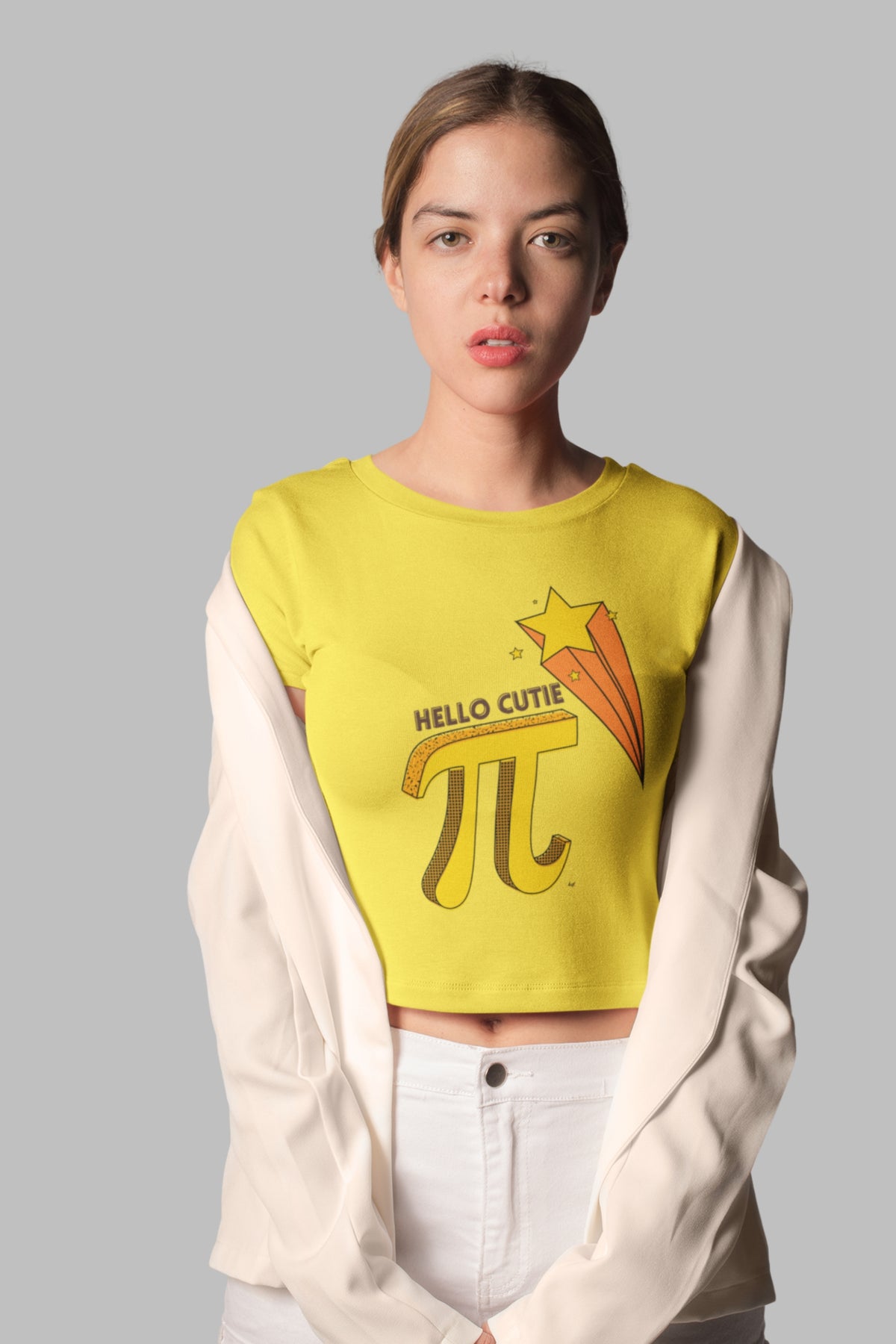 Hello Cutie Pi- Women Soft Tee