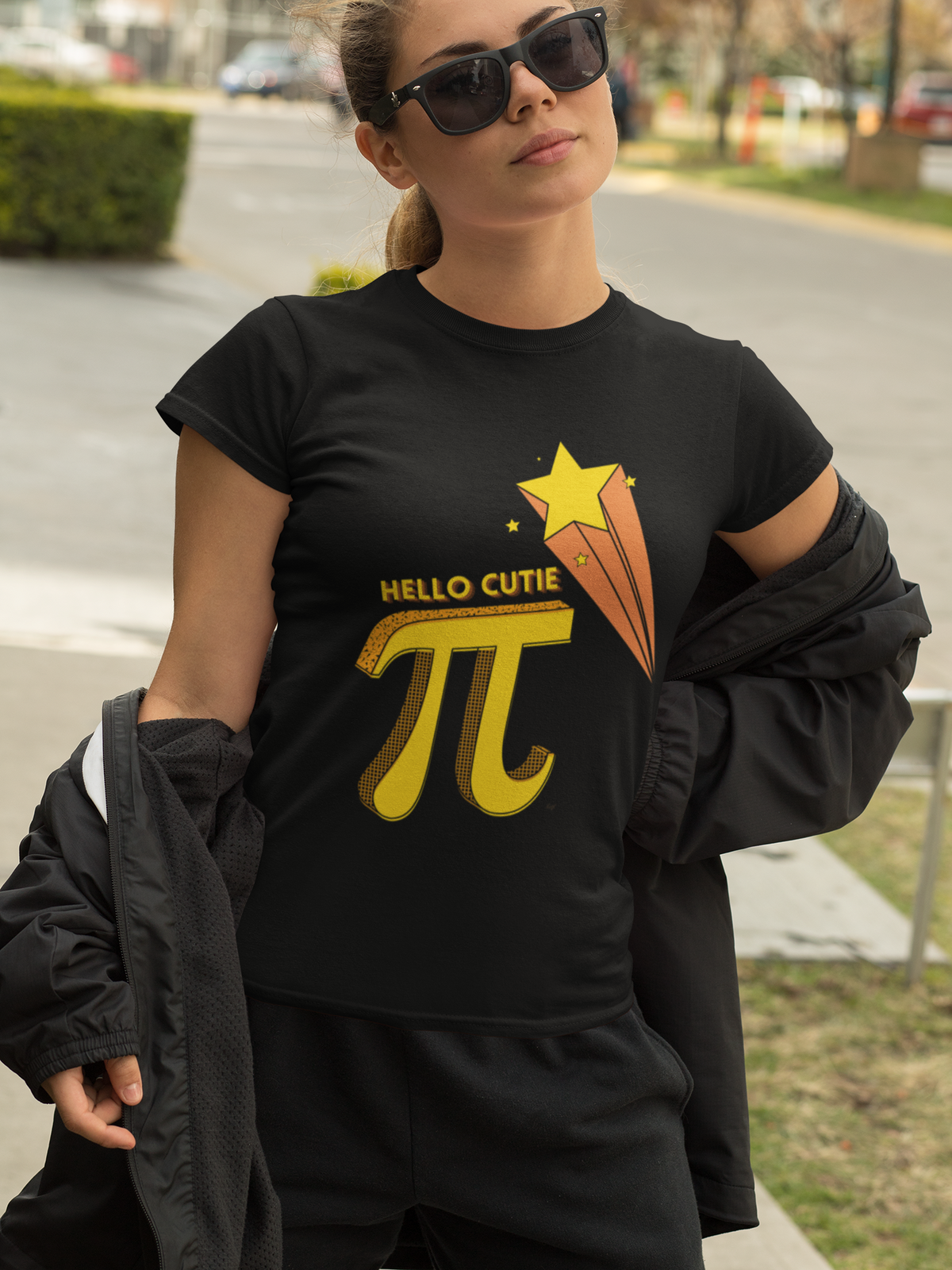 Hello Cutie Pi- Women Soft Tee