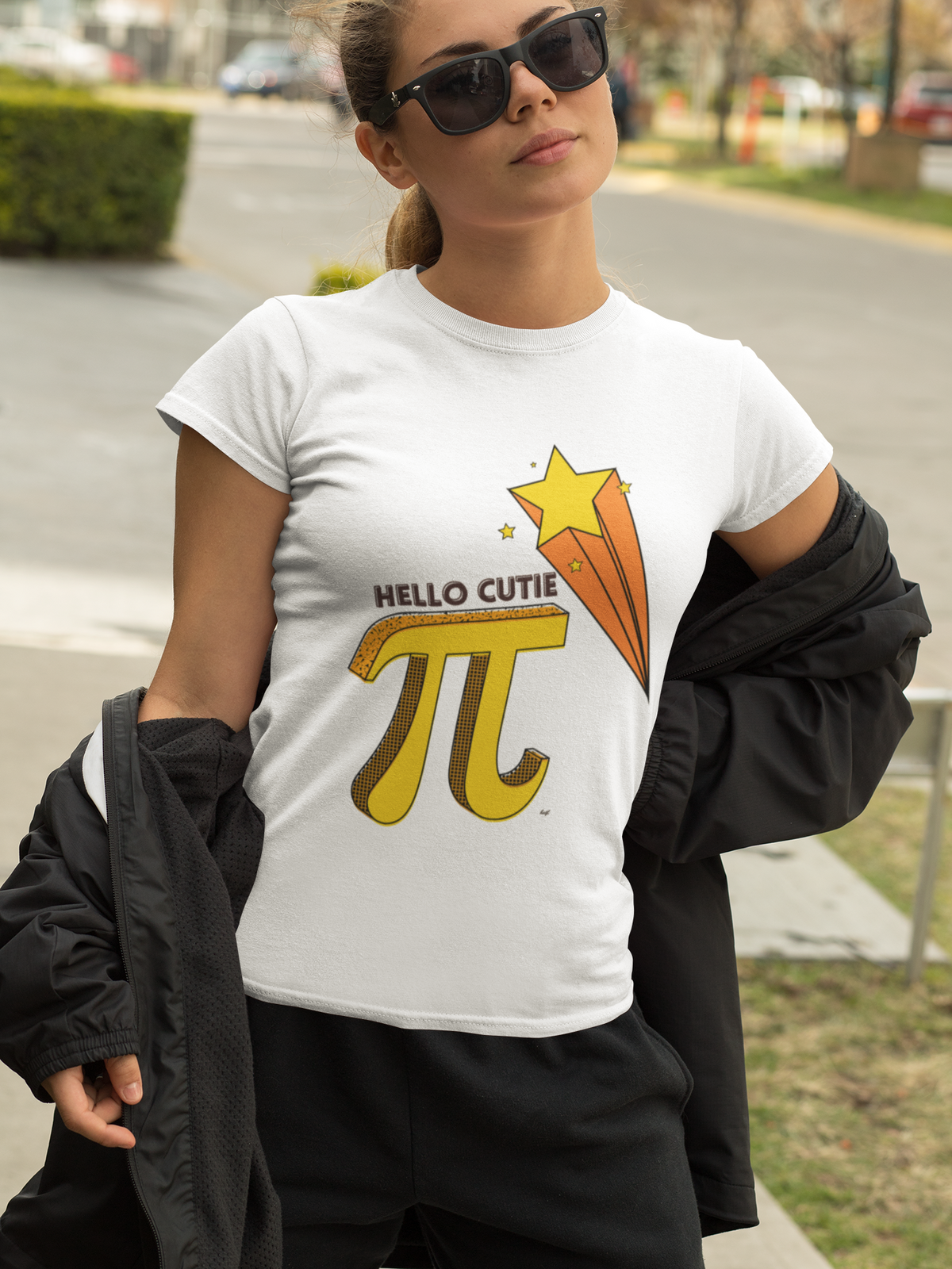Hello Cutie Pi- Women Soft Tee