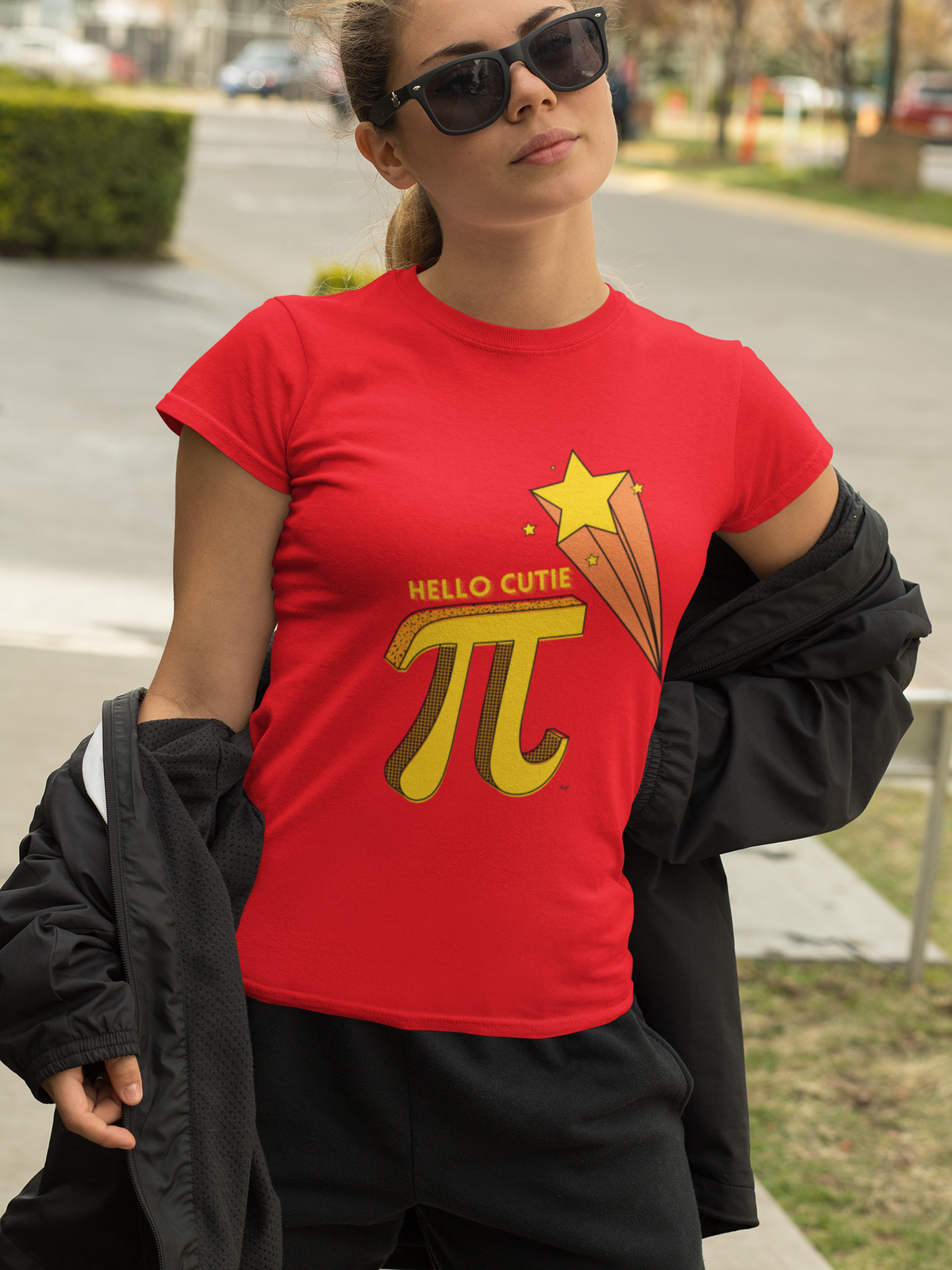 Hello Cutie Pi- Women Soft Tee