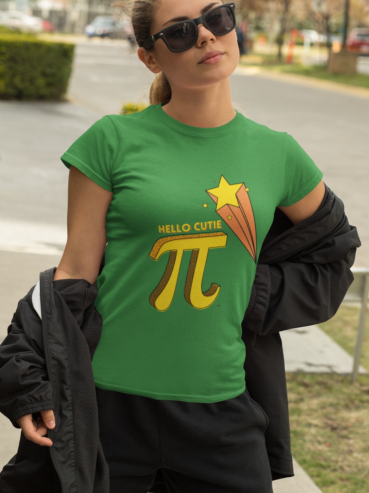 Hello Cutie Pi- Women Soft Tee