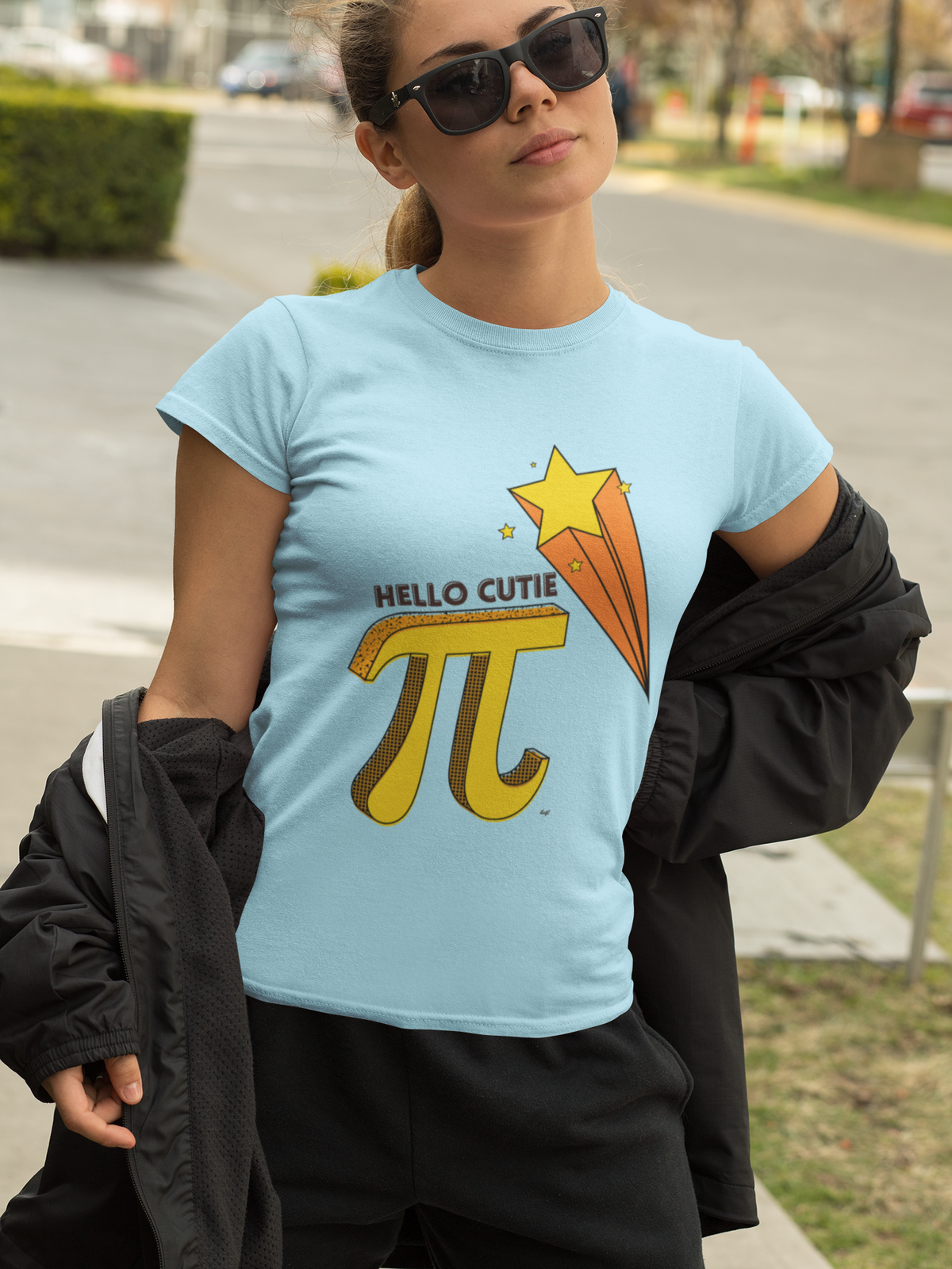 Hello Cutie Pi- Women Soft Tee