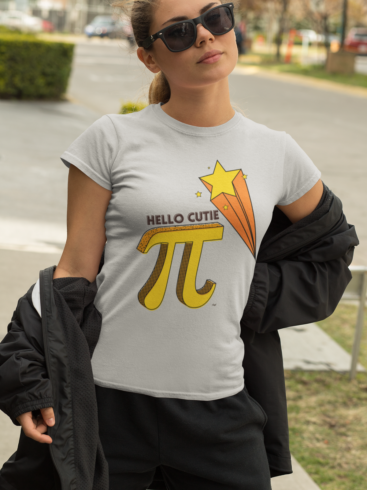 Hello Cutie Pi- Women Soft Tee