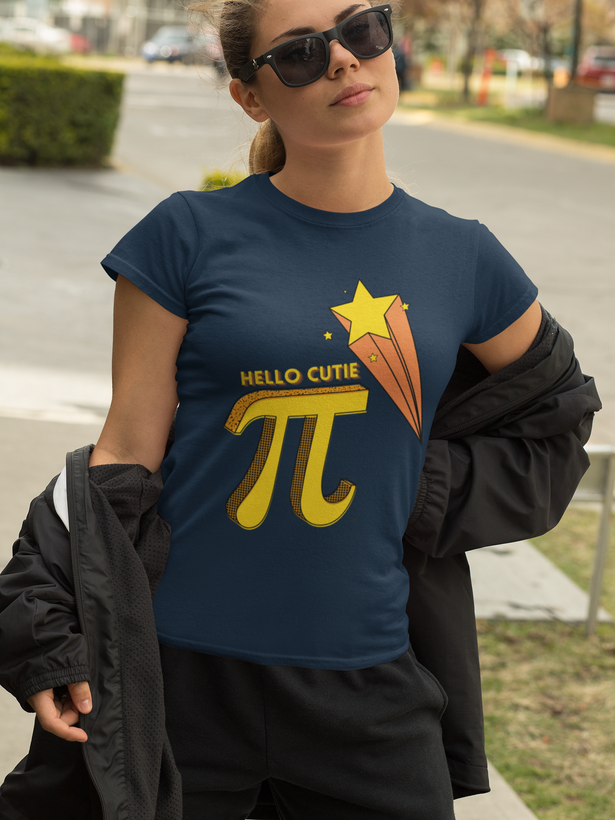 Hello Cutie Pi- Women Soft Tee