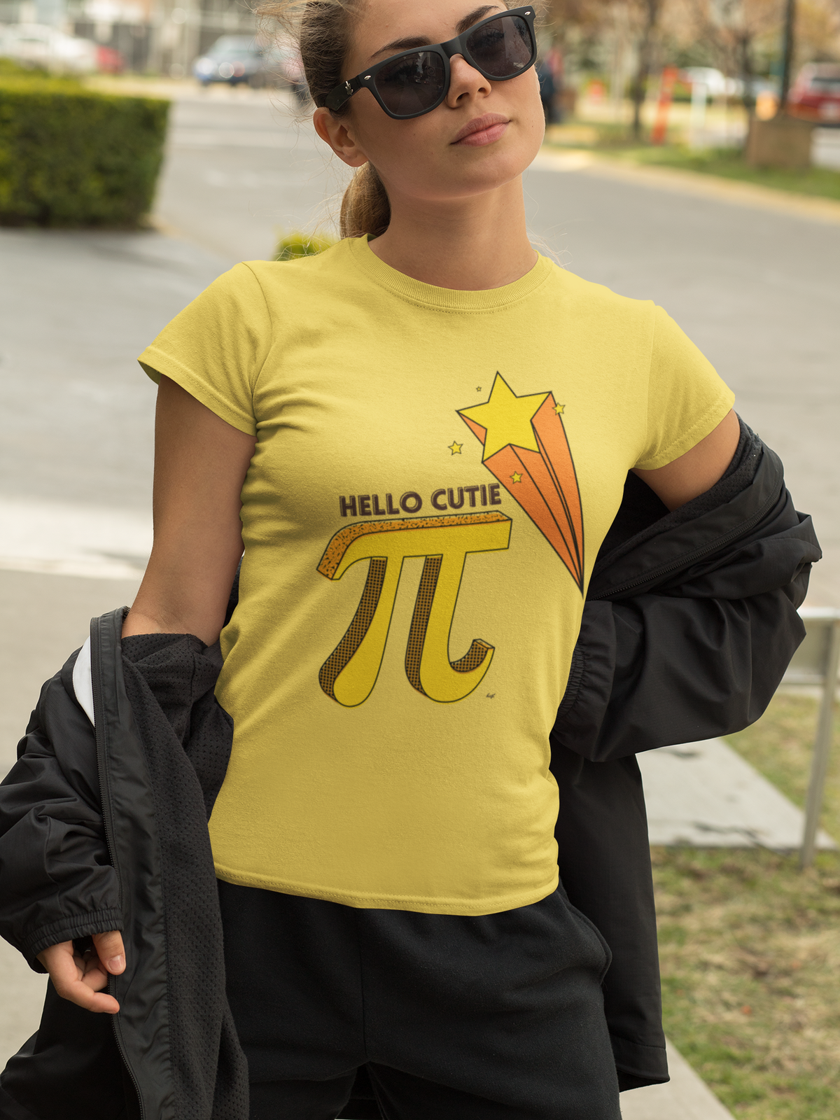 Hello Cutie Pi- Women Soft Tee