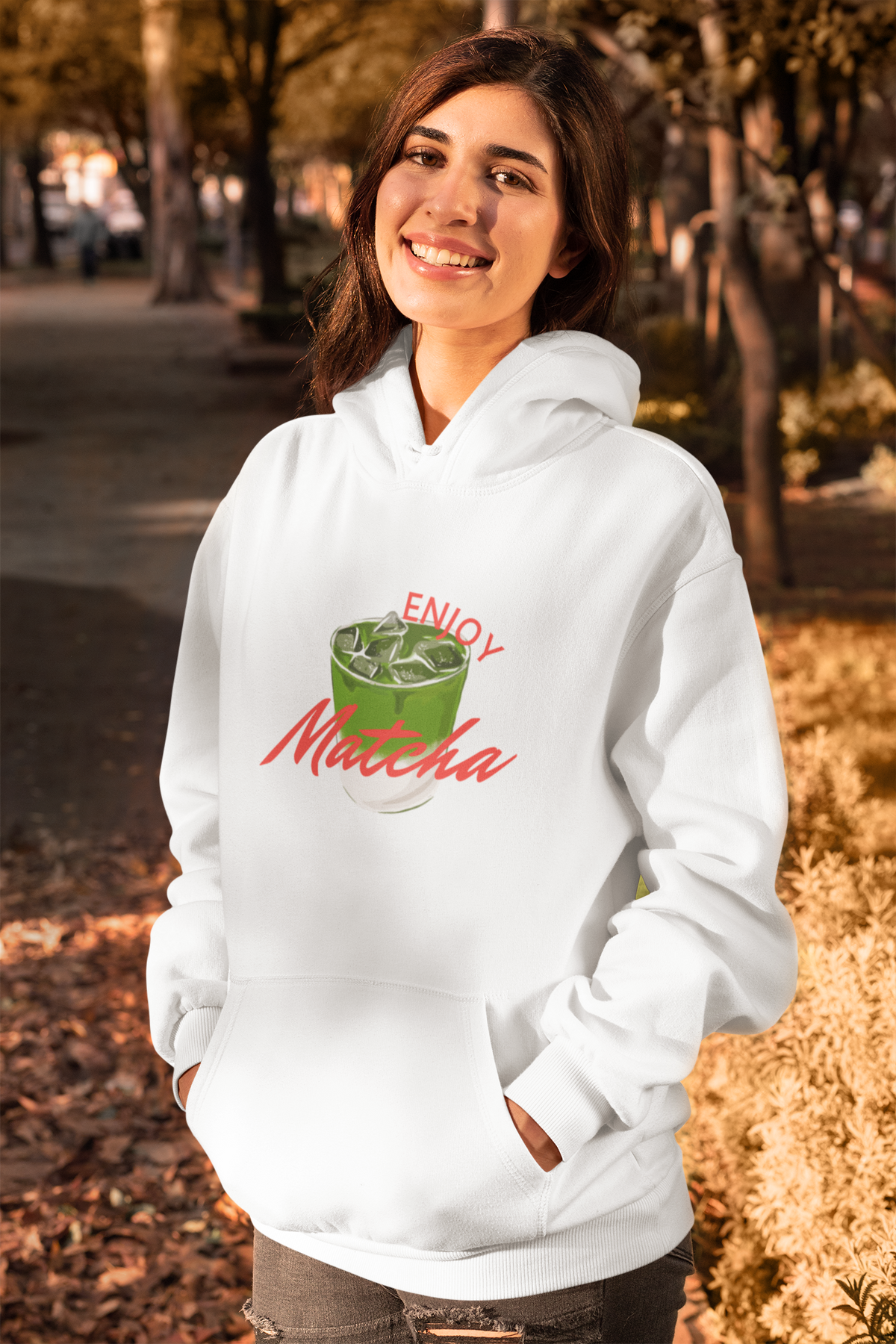 Enjoy Matcha Women Hoodie