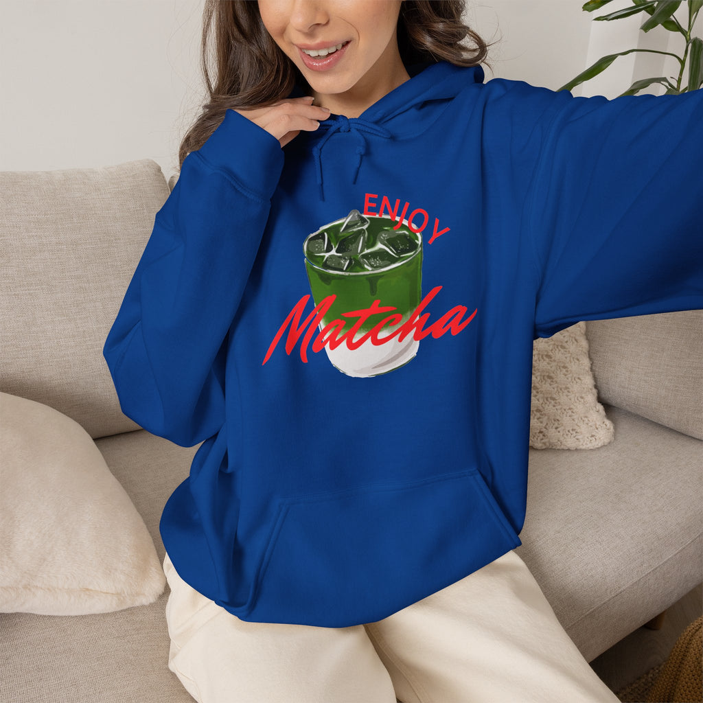 Enjoy Matcha Hoodie – Pullover Hoodie