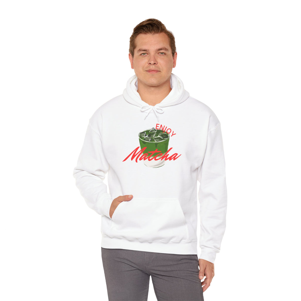 Enjoy Matcha Hoodie – Pullover Hoodie