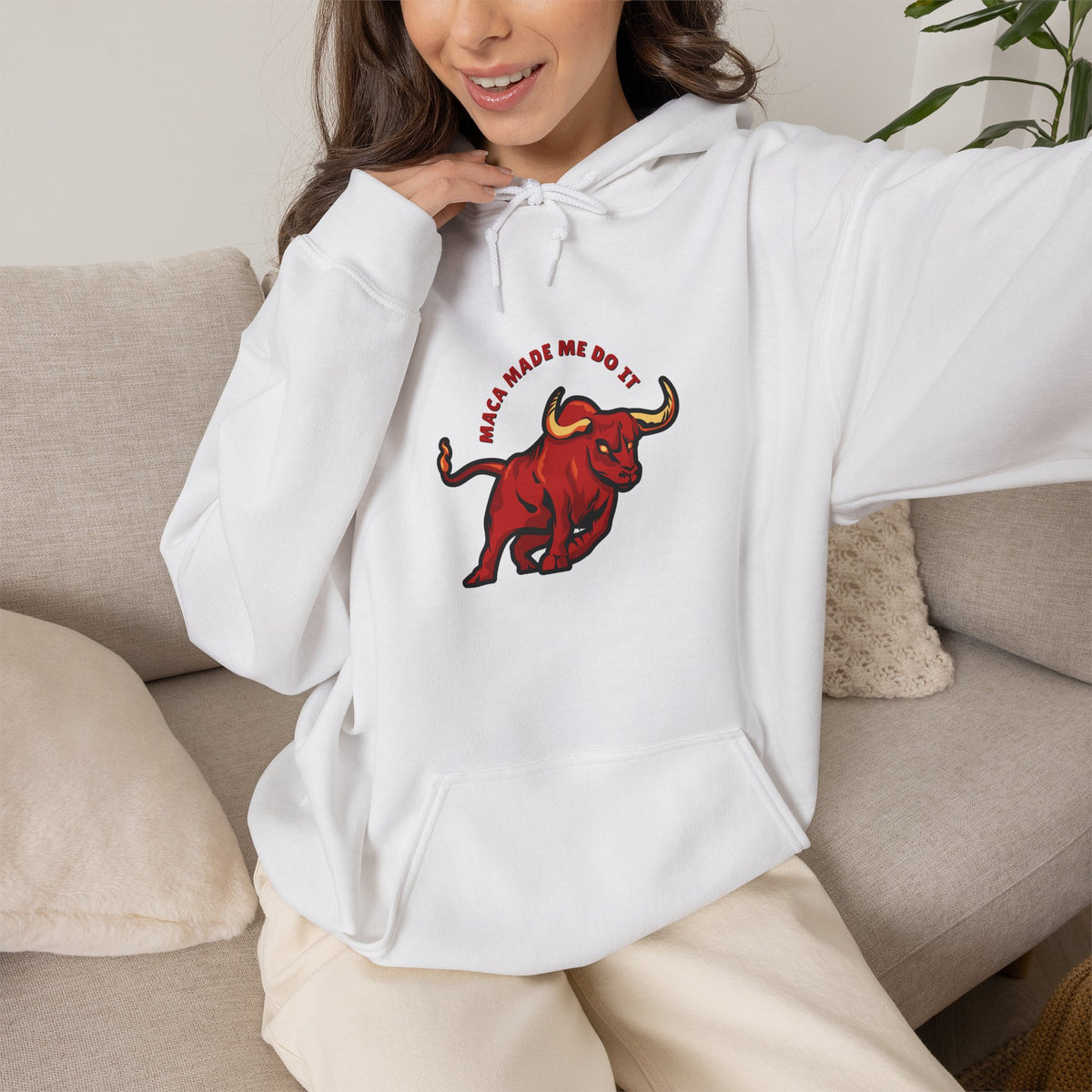 Maca made me do it - Unisex Hoodie