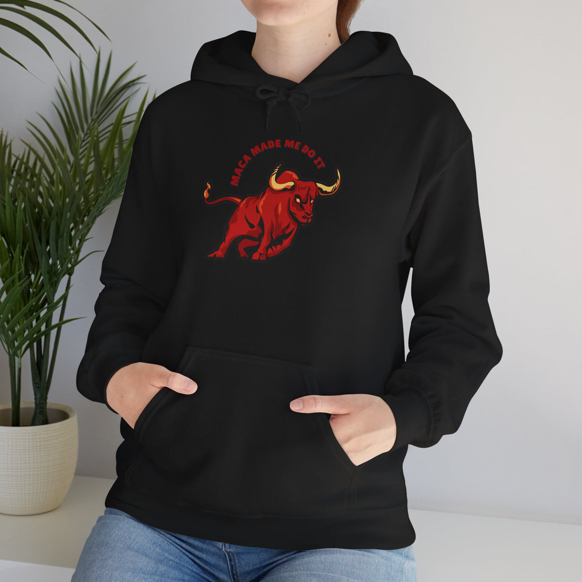 Maca made me do it - Unisex Hoodie