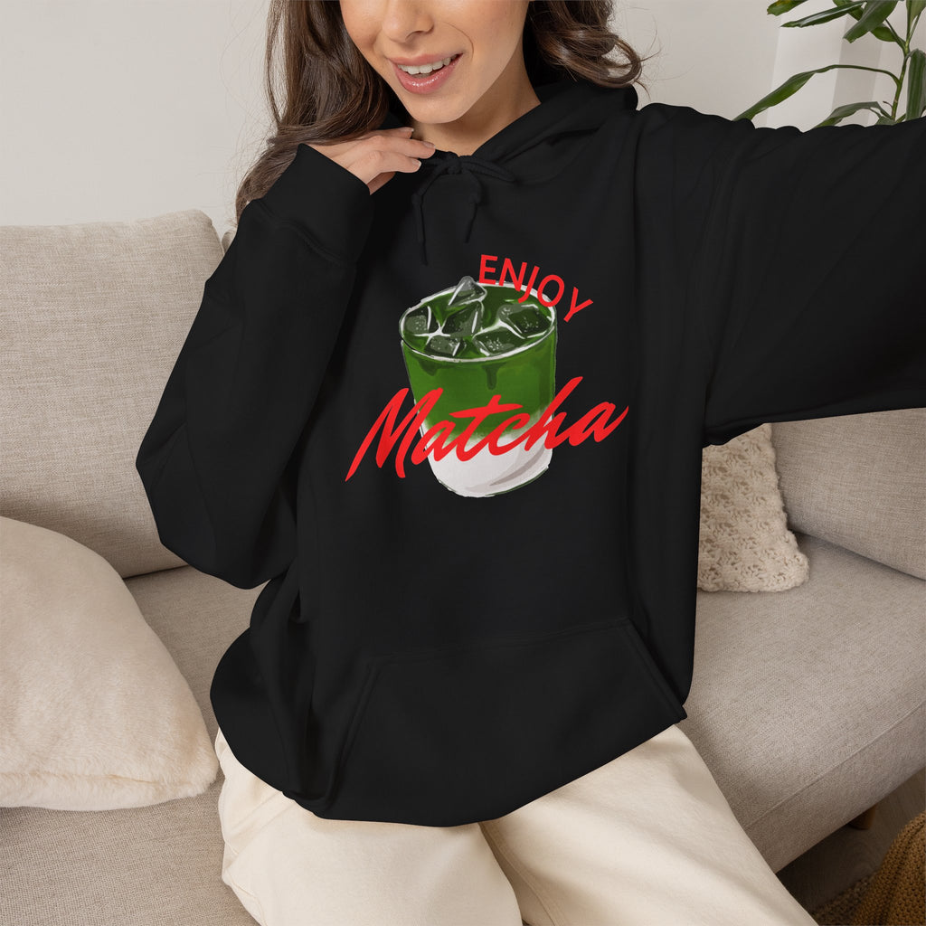 Enjoy Matcha Hoodie – Pullover Hoodie